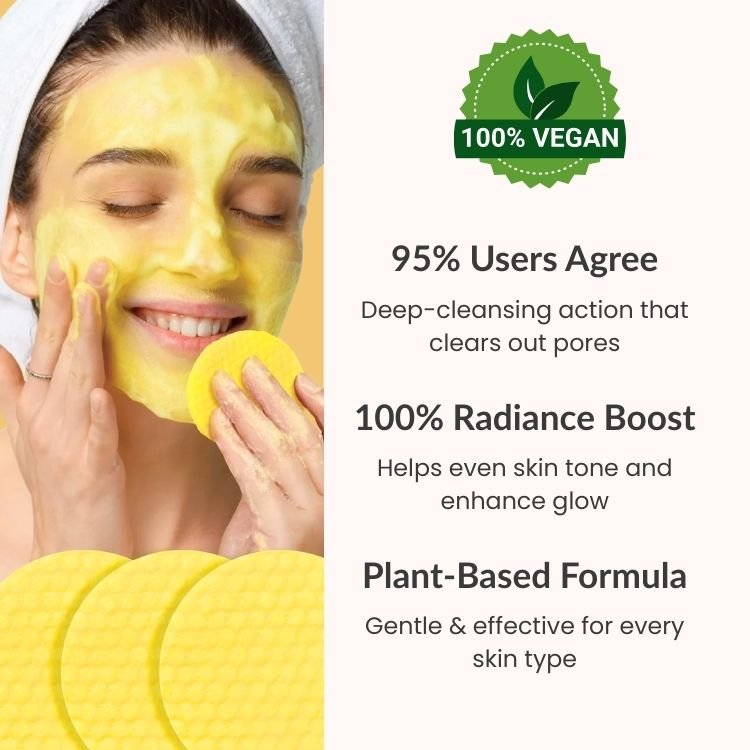 Turmeric & Kojic Cleansing Pads - Zahra Lab